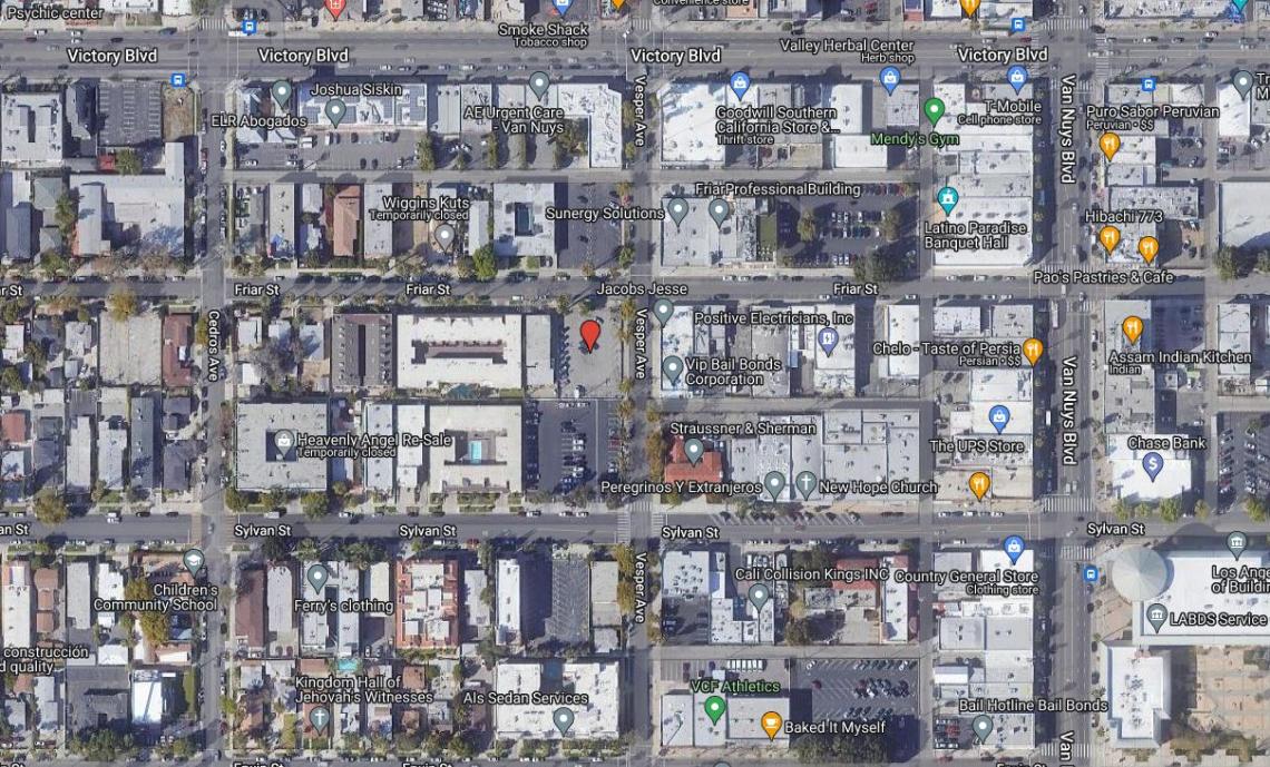33 apartments to replace parking at 14202 Friar Street in Van Nuys